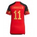 Belgien Yannick Carrasco #11 Replika Hemma matchkläder Dam VM 2022 Korta ärmar